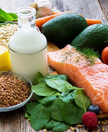 Spread of healthy foods