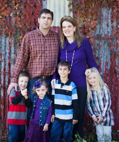 Dr. Morgan & his family