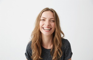 smiling woman