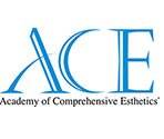 Ace academy of comprehensive esthetics logo for a general and cosmetic dentist specializing in TMJ therapy.