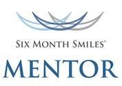 General dentist logo with six month smiles mentor.